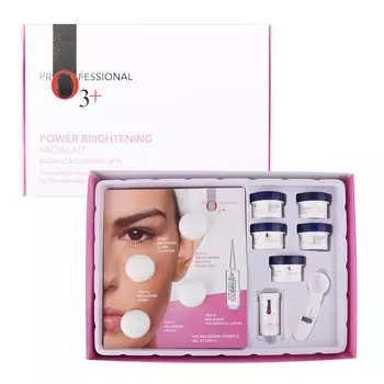 Набор для осветления лица Power Brightening Facial для сияющей и сияющей кожи, 163 г 163gm