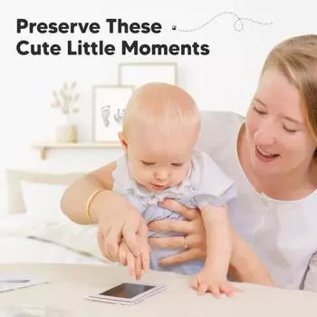 Набор для отпечатков лап домашних животных Собаки Кошки Чистый сенсорный чернильный коврик Простота в использовании чёрный