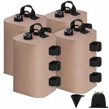 Набор для палатки 10 для брезента с лентой для инъекций воды пляжный для брезента универсальный вес грузы, 4, сумка, грузы, многогрузовые, литры, палатки,