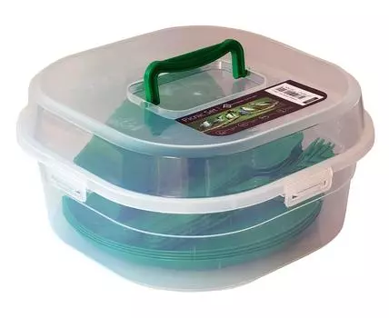 Набор для пикника FreeCamp для 4 человек — ЗЕЛЕНЫЙ