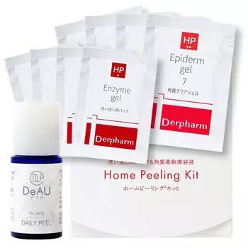 Набор для пилинга Delpharma Home Care Rinse Pack Отшелушивающая мягкая сыворотка с AHA-кислотами. Комплектация для домашнего пилинга может отличаться.