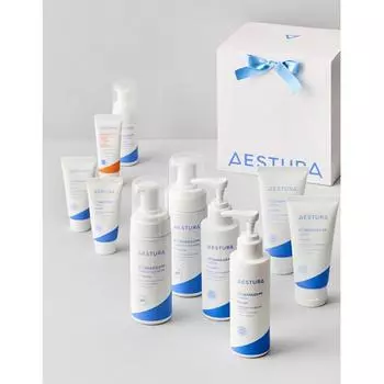 Набор для полного ухода за кожным барьером Estra Family + 2 крема Atoberia 365 по 80 мл + 2 лосьона по 150 мл + 2 пенки для умывания + 5 дополнительных подарков