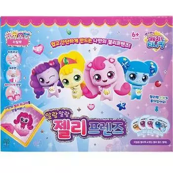 Набор для пополнения запасов Catchtinipping Jelly Friends, популярный персонаж в Корее