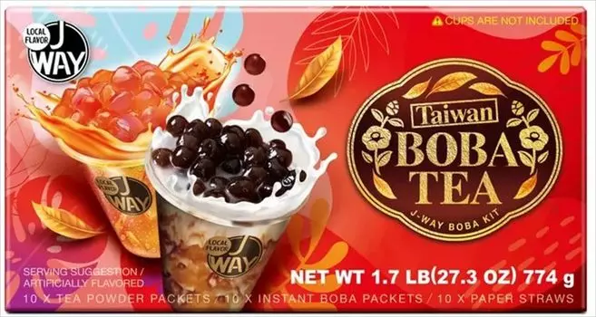 Набор для приготовления бабл-ти J WAY 4 вида 10 порций