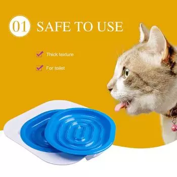 Набор для приучения кошачьего туалета Ramidos, пластиковый коврик для песочницы, тренер для кошек, чистка кошачьего туалета One Size