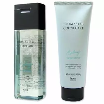 Набор для продажи hoyu Hoyu Promaster Color Care Carmy Shampoo 250 мл x Treatment 200 г Набор