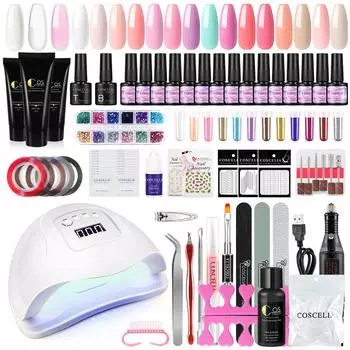 Набор для профессионального маникюра с 80W LED лампой