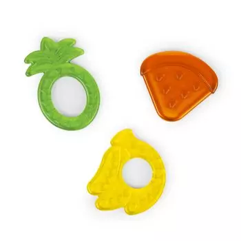 Набор для прорезывания зубов Bright Starts Fruit Teething на 3 месяца и 13077 [3 шт.]