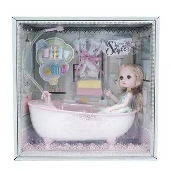 Набор для пузырьковой ванны Dream Bath Кукла Барби Игровой домик для ванны