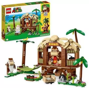 Набор для расширения домика на дереве LEGO Super Mario 71424 Donkey Kong