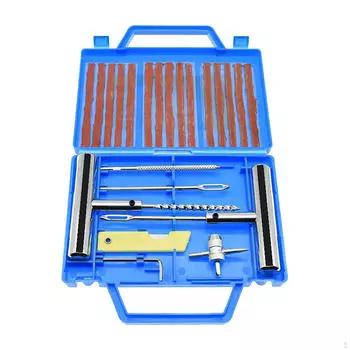 Набор для ремонта автомобильных шин, комплект заглушек для тяжелых условий эксплуатации для мотоцикла, кемпера, внедорожника синий