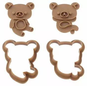 Набор для резки печенья KAI Rilakkuma, сделано в Японии DN0202