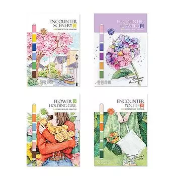 Набор для рисования акварелью, игрушка для путешествий и дня рождения в подарок для подростков и начинающих взрослых One Size розовый