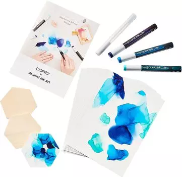 Набор для рисования чернилами Copic Too Alcohol (синий)