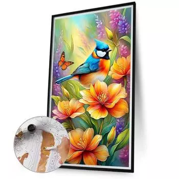 Набор для рисования по номерам на холсте своими руками, масляная живопись, картина с животными, домашний декор на стену H4693