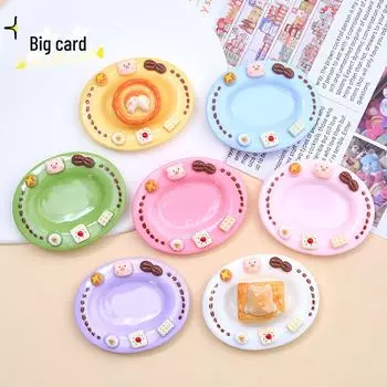 Набор для самостоятельного украшения из смолы «пряжка для обуви и шпилька в виде мультяшной свиньи»