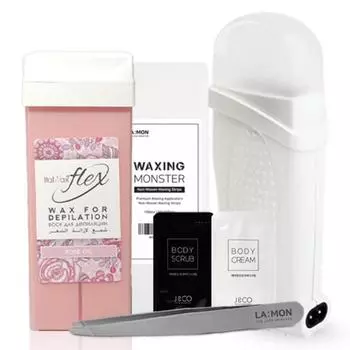 Набор для самостоятельной депиляции тела Italwax soft, 6 предметов, 1 комплект