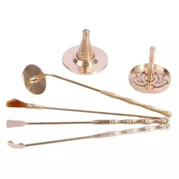 Набор для самостоятельной сборки 6x курильница для благовоний медная ложка инструмент благовоние курильница для благовоний