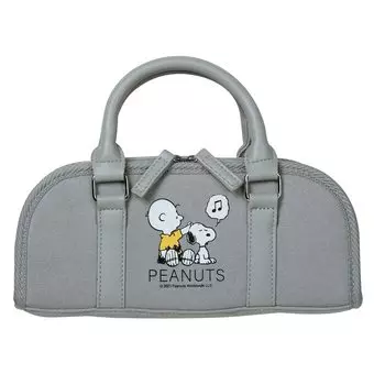 Набор для шитья Misasa Snoopy Сумка для рукоделия Круглая серая № 8651 серый