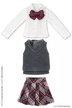 Picco Neemo Набор «После школы» Серый x Красный 1/12 (для кукол)