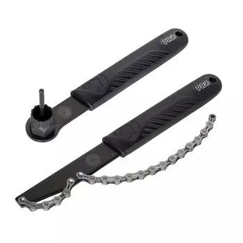 Набор для снятия кассет PRO Cassette Remover Tool Sprocket Return Tool с набором инструментов для затяжки стопорного кольца черного цвета (Совместимость 6/7/8/9/10/11S) +