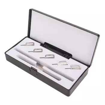 Набор для снятия межзубной эмали, стоматологический щуп, профессиональный портативный ортодонтический прибор