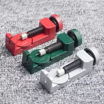 Набор для снятия звеньев часов Инструмент для снятия звеньев ремешка часов с дополнительными штифтами для снятия штифтов звеньев ремешка часов и подгонки часов по размеру красный