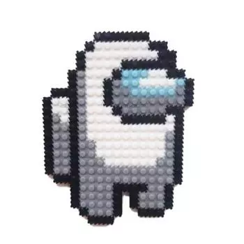 Набор для создания персонажей Deform Block, 6–12 белых, популярные корейские игрушки