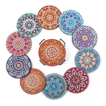 Набор для создания подставок из бисера и бусин Набор для создания подставок из бисера и бусин Набор для создания подставок из бисера и бусин 5D Набор для создания подставок из бисера и бусин с подставкой Набор для создания подставок из бисера и бусин с по