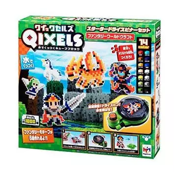 Набор для сухой прялки QIXELS Starter Fantasy World Craft