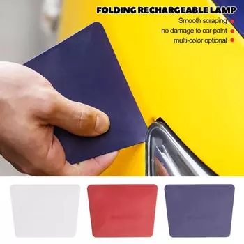 Набор для тонировки стекол автомобиля Инструменты TPU Ракель для защиты лакокрасочного покрытия автомобиля Виниловая пленка Резиновый скребок Автомобильные аксессуары Чистый стеклоочиститель красный