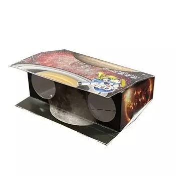 Набор для творчества «Бинокль из бумаги» из 10 театральных биноклей с малым увеличением, учебные материалы для занятий по рукоделию с научной линзой [Konohoshi Kyoikusha] (Космос)