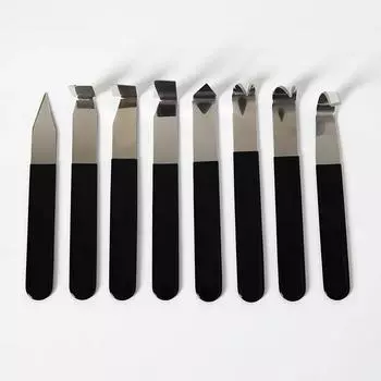 Набор для творчества Инструменты Нож для керамики и гончарных изделий Резак для полимерной глины Керамические инструменты для самостоятельного изготовления Резаки для лепки из нержавеющей стали