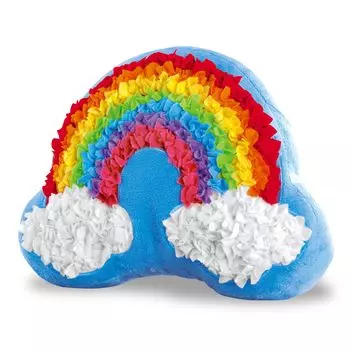 Набор для творчества ROBOT PLAZA, мягкая игрушка ручной работы «Радуга», набор для творчества учеников начальной школы, подарок на день рождения для девочек, для детей