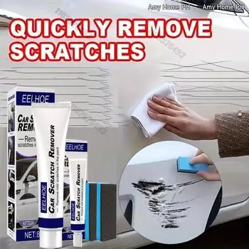 Набор для удаления царапин на автомобиле Ремонт царапин на кузове автомобиля Полировка воска Удаление царапин Ремонтный инструмент Аксессуары для ухода за автомобилем Инструменты Новые
