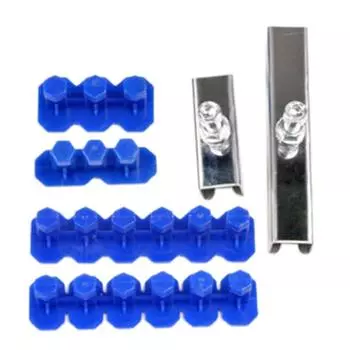 Набор для удаления вмятин на автомобиле, алюминиевый стальной канал, нейлоновые язычки, прочный многофункциональный эффективный инструмент для удаления вмятин на автомобиле, расходные материалы для технического обслуживания автомобиля