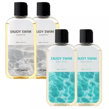 Набор для удаления запаха шампунем для бассейна Enjoy Swim Chlorine Removal Body Wash Cleanser, 2 комплекта