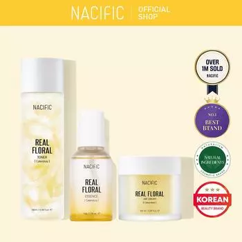 Набор для ухода за кожей лица с календулой: тоник 180мл, эссенция 50г, крем. 100мл