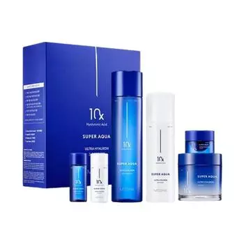 Набор для ухода за кожей Super Aqua Ultra Hyalron 3-Step