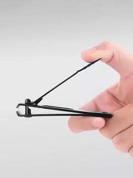 Набор для ухода за ногтями из нержавеющей стали с толкателем и средством для удаления кутикулы