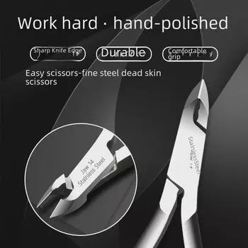 Набор для ухода за ногтями: Ножницы для кутикул, пилки для маникюра, стальные щипцы, нож для педикюра, ножницы для ногтей для дома и салона