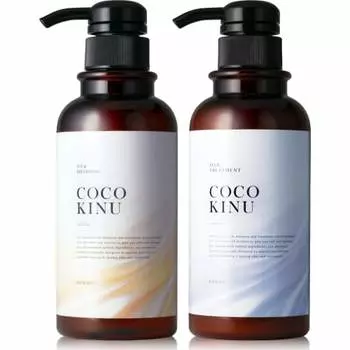Набор для ухода за волосами Coco kinu, эксклюзивный салонный шампунь для интенсивного восстановления поврежденных волос 400 мл/400 г
