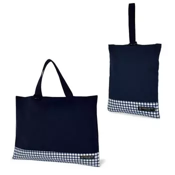 Набор для уроков COLORFUL CANDY STYLE, сумка для уроков, чехол для обуви, подготовка к поступлению в детский сад, классные мальчики, темно-синий x большой синий NK400500