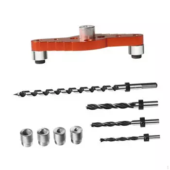 Набор для установки дюбелей по дереву для мужчин, для мастеров-строителей