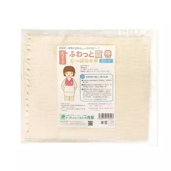 Набор для утягивания живота Fluffy Belly Band Organic [Aoba Ltd.] Токо-тян (Длинна 80см) 1 кусок