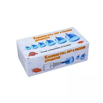 Набор для вакуумного массажа, Аппарат для домашнего вакуумного массажа, Вакуумный массаж для облегчения боли One Size