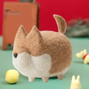 Набор для валяния иглами для начинающих и взрослых, набор для валяния из шерсти с иглами, набор поролоновых подкладок, набор для самостоятельного изготовления, подарок любителям валяния A