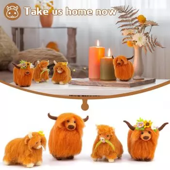 Набор для валяния из коровьей шерсти Fenrry. Набор для валяния из коровьей шерсти для начинающих с принадлежностями для валяния. Включает иглы для валяния и инструкцию.