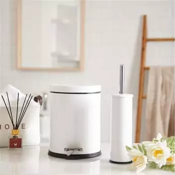 Набор для ванной комнаты Dibanyo из 2 предметов (белый) 5 литров