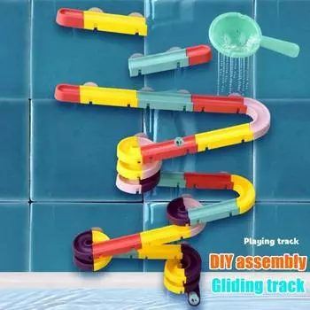 Набор для ванных комнат Игрушки для ванны для малышей Игрушки для душа своими руками Детская дорожка для ванны 16pcs